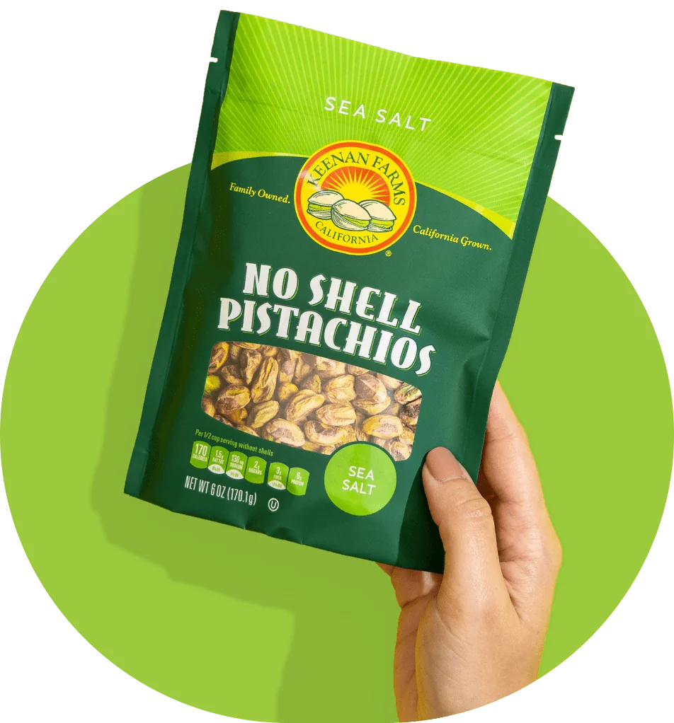 Keenan Farms No Shell Pistachios Sea Salt